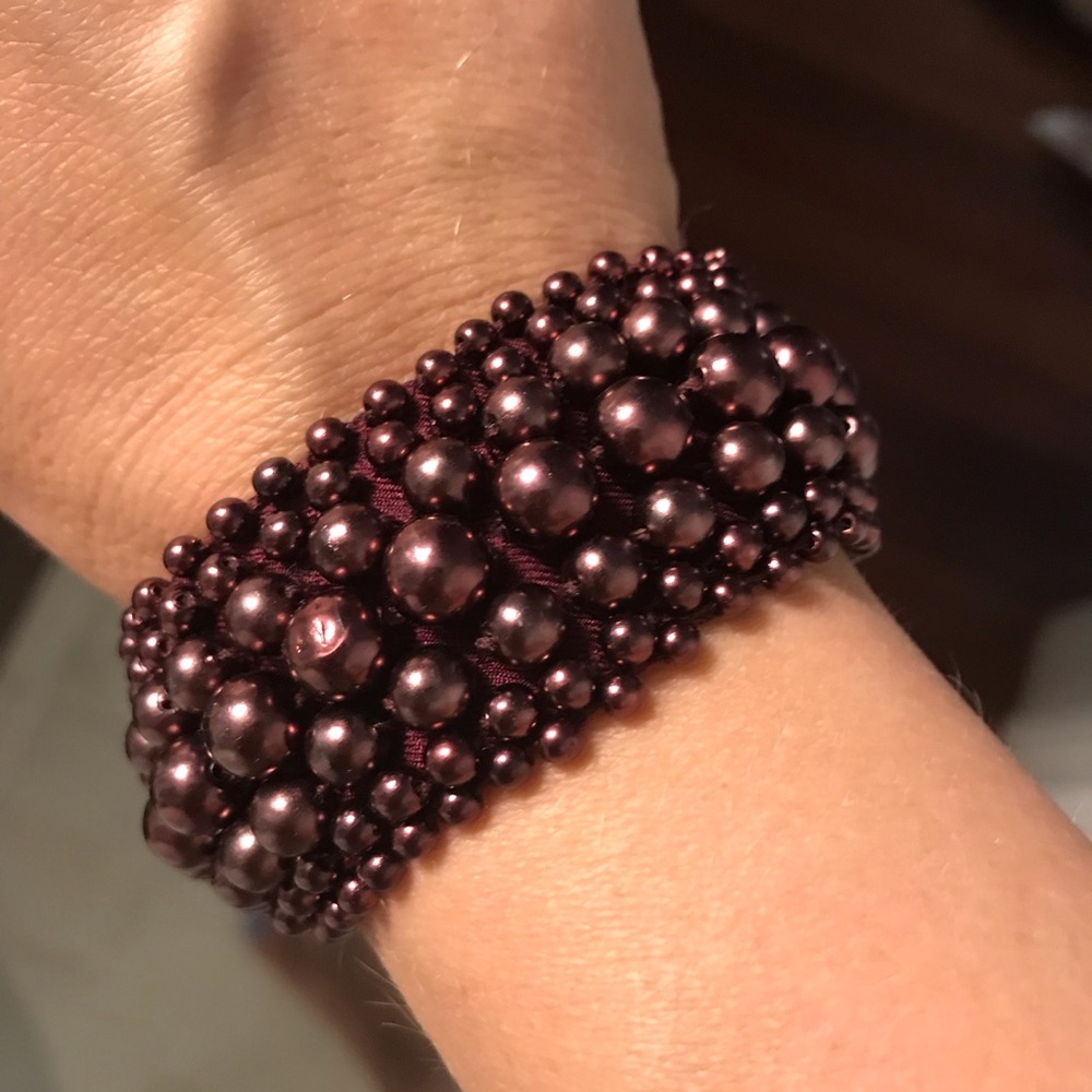 Banana republic jewelry bracelet pearl EUC